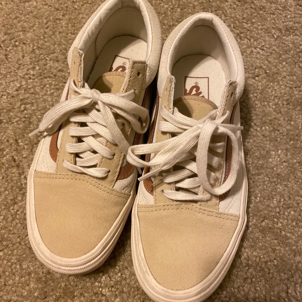 Vans suede shoes Tan/Brown